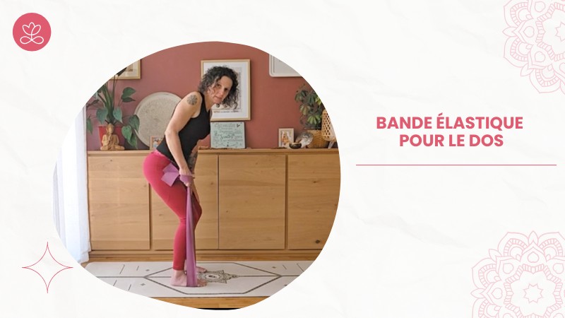 4. Bande élastique pour le dos